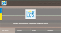 Desktop Screenshot of interlux.com.mx